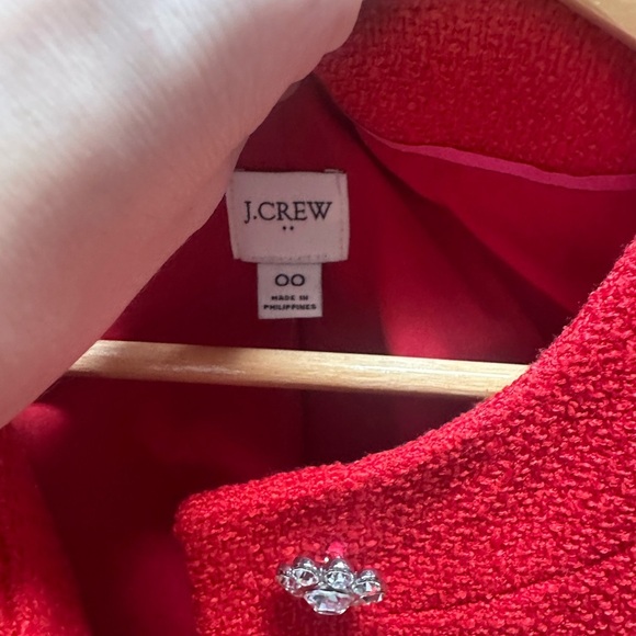 J. Crew Tweed lady jacket with jeweled buttons - Picture 5 of 6